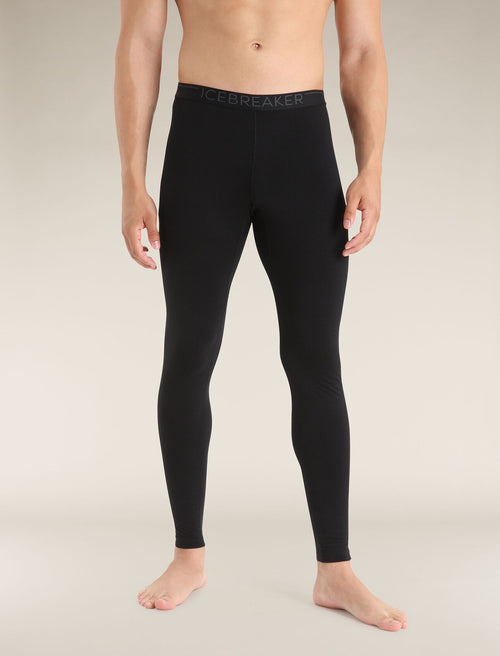 M 200 Oasis Leggings Black ICEBREAKER ICEBREAKER   