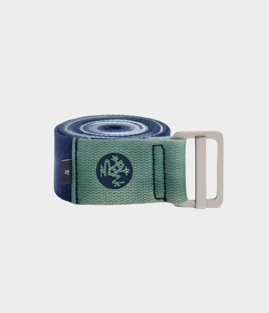 AligN Yoga Strap 8ft MANDUKA MANDUKA Blue Toad TD  