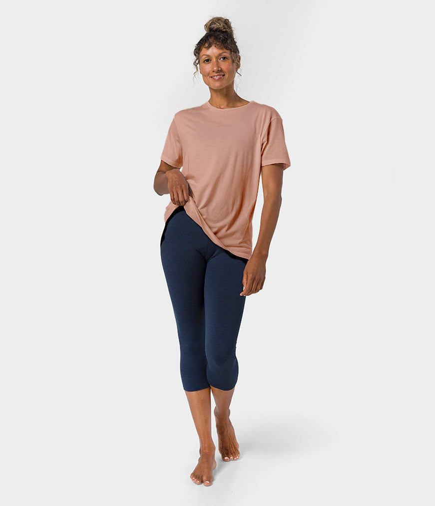 W Vinyasa Tee MANDUKA MANDUKA Desert XS 