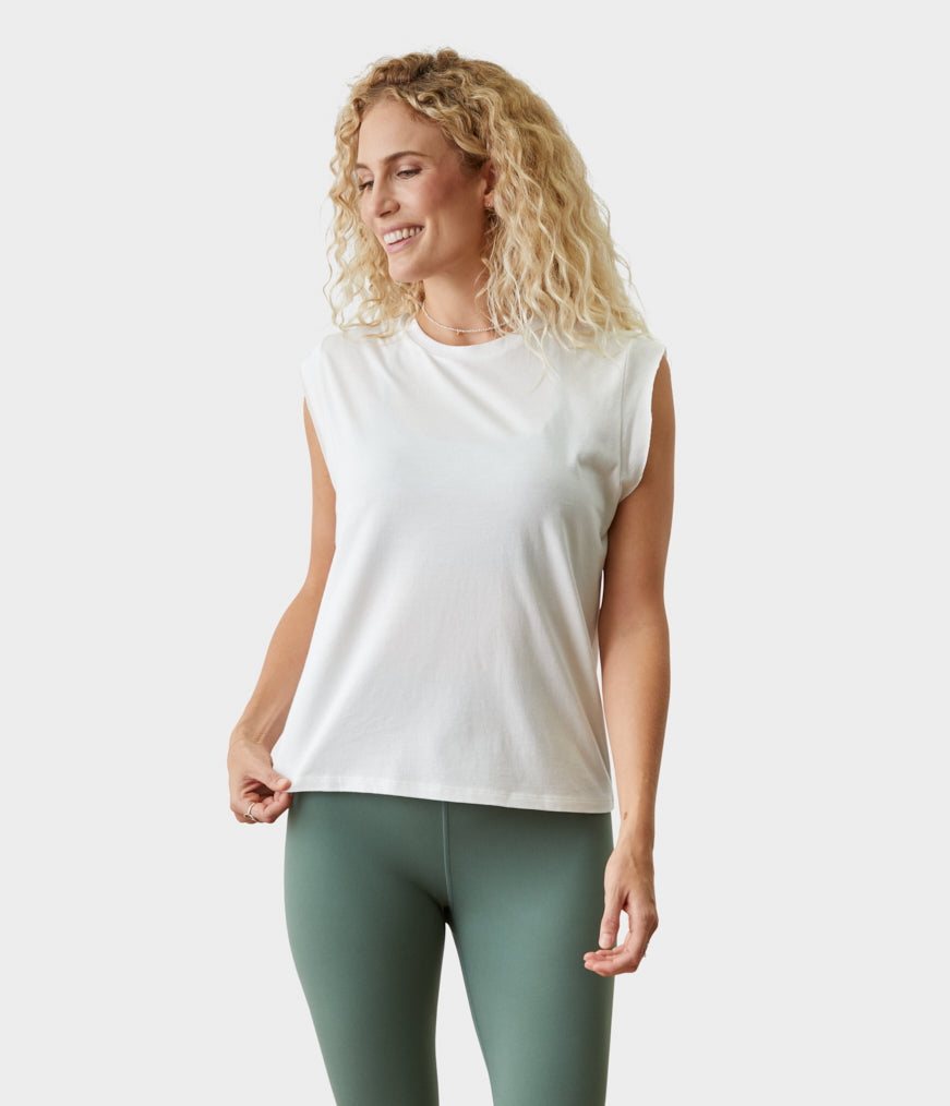 W Warrior Tee MANDUKA MANDUKA White XS 