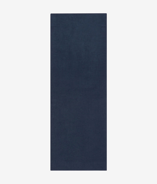 eQua® Yoga Mat Towel  MANDUKA Midnight (Blue) Standard 72" (182cm) 