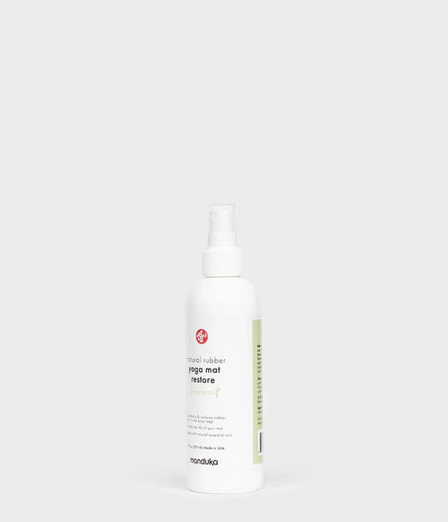 Natural Rubber Yoga Mat Restore MANDUKA MANDUKA Gingergrass 8 oz (237ml) 