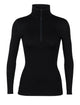 W 260 Tech LS Half Zip Black ICEBREAKER ICEBREAKER   