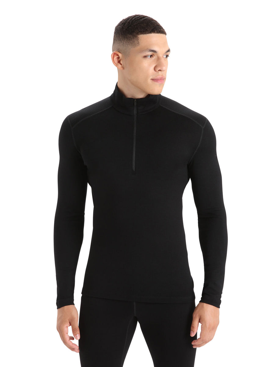 M 260 Tech LS Half Zip Black ICEBREAKER ICEBREAKER   