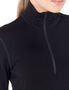 W 260 Tech LS Half Zip Black ICEBREAKER ICEBREAKER   