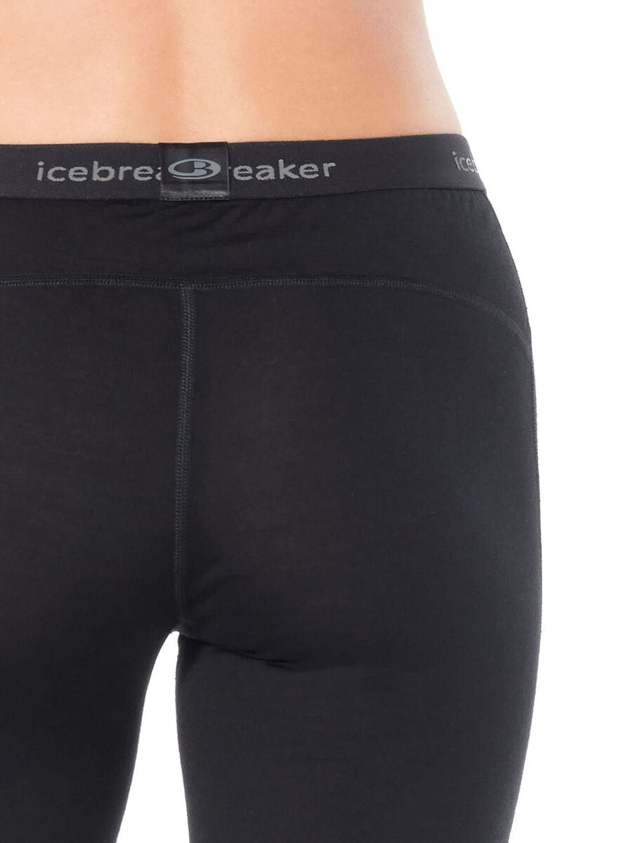 W 200 Oasis Leggings Black ICEBREAKER ICEBREAKER   