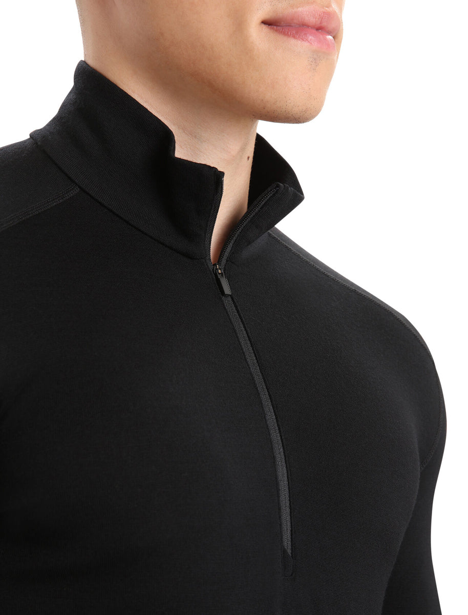 M 260 Tech LS Half Zip Black ICEBREAKER ICEBREAKER   