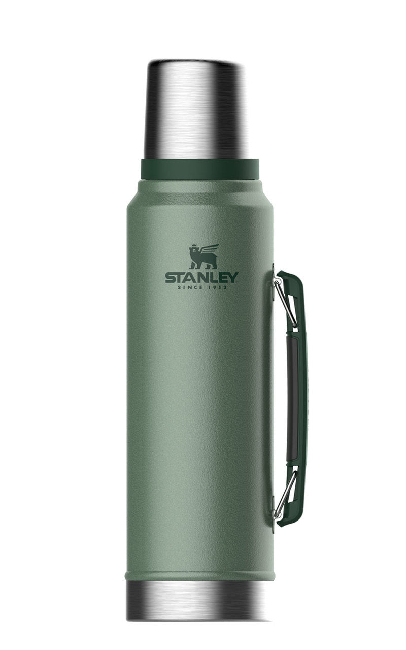 STANLEY Coffee Thermos Hot Liquid Stainless Steel 1.1 qt 1.0L Green